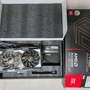 라데온 rx9070xt 애즈락 니트로 사파이어급 최신그래픽카드 이미지