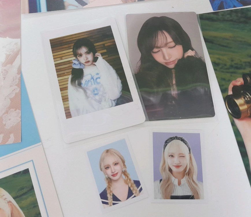 일괄 덤드림) 아이브 리즈 정품 포카 외 증명사진, 엽서 이미지
