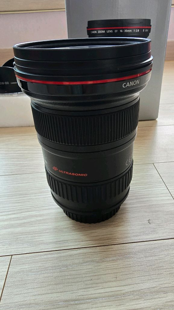 캐논 EF 16-35mm F2.8L II USM 렌즈 풀박스 이미지