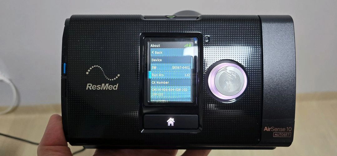 (거의 새것)레즈메드 에어센스10 Auto set/CPAP 이미지