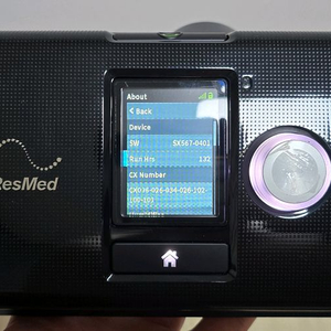 (거의 새것)레즈메드 에어센스10 Auto set/CPAP 이미지