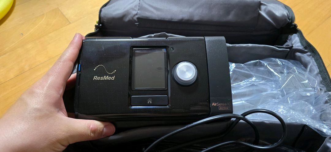 (거의 새것)레즈메드 에어센스10 Auto set/CPAP 이미지
