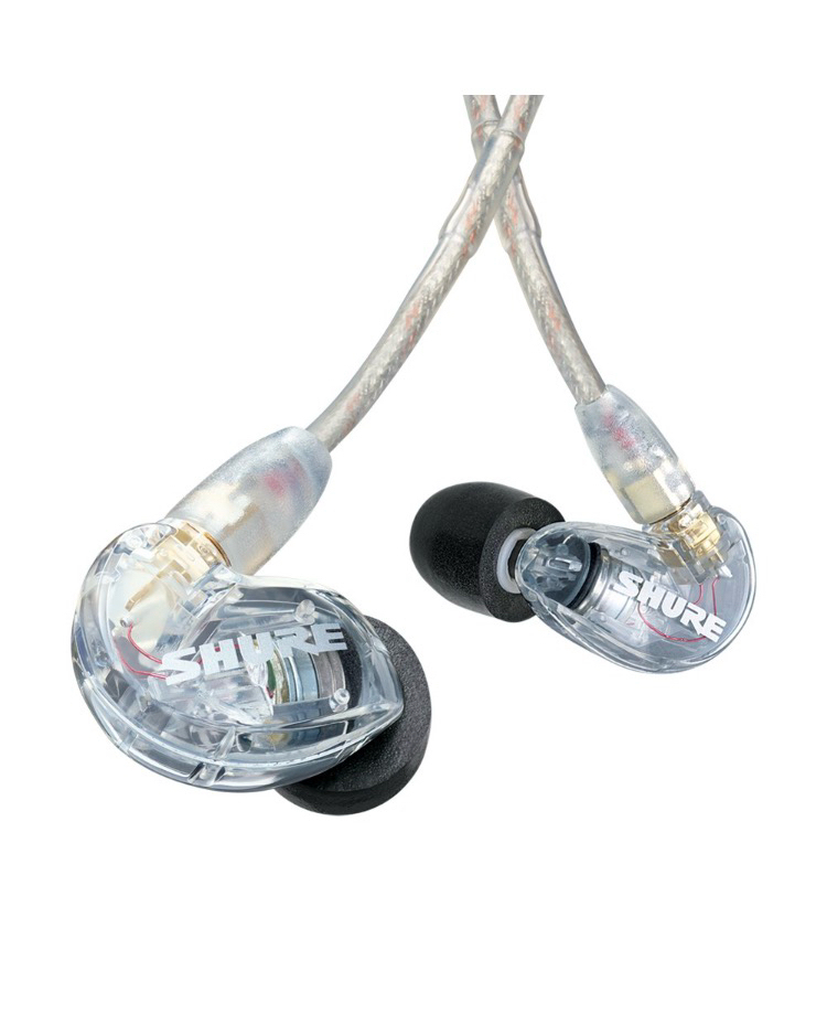 SHURE SE215 CL 슈어 이어폰 보컬 공연용 음악감상 모니터링 유선 이어폰 이미지