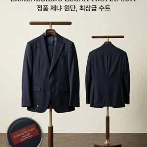(가격파괴) 200만원 상당 에르메네질도 제냐 원단 수트 셋업 이미지