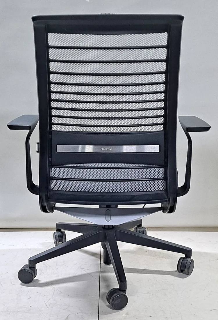스틸케이스 씽크 V2 의자 (Steelcase Think V2 Chair 465A300) - 회색, 파손 이미지