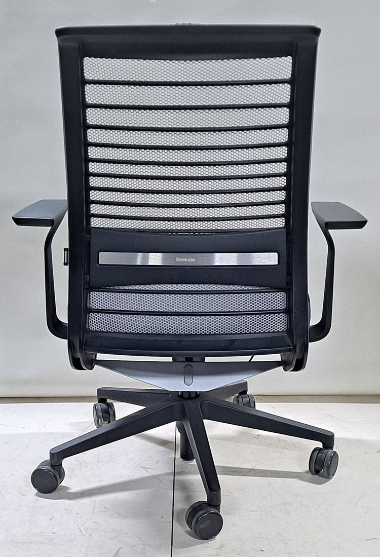스틸케이스 씽크 V2 의자 (Steelcase Think V2 Chair 465A300) - 회색, 파손 이미지