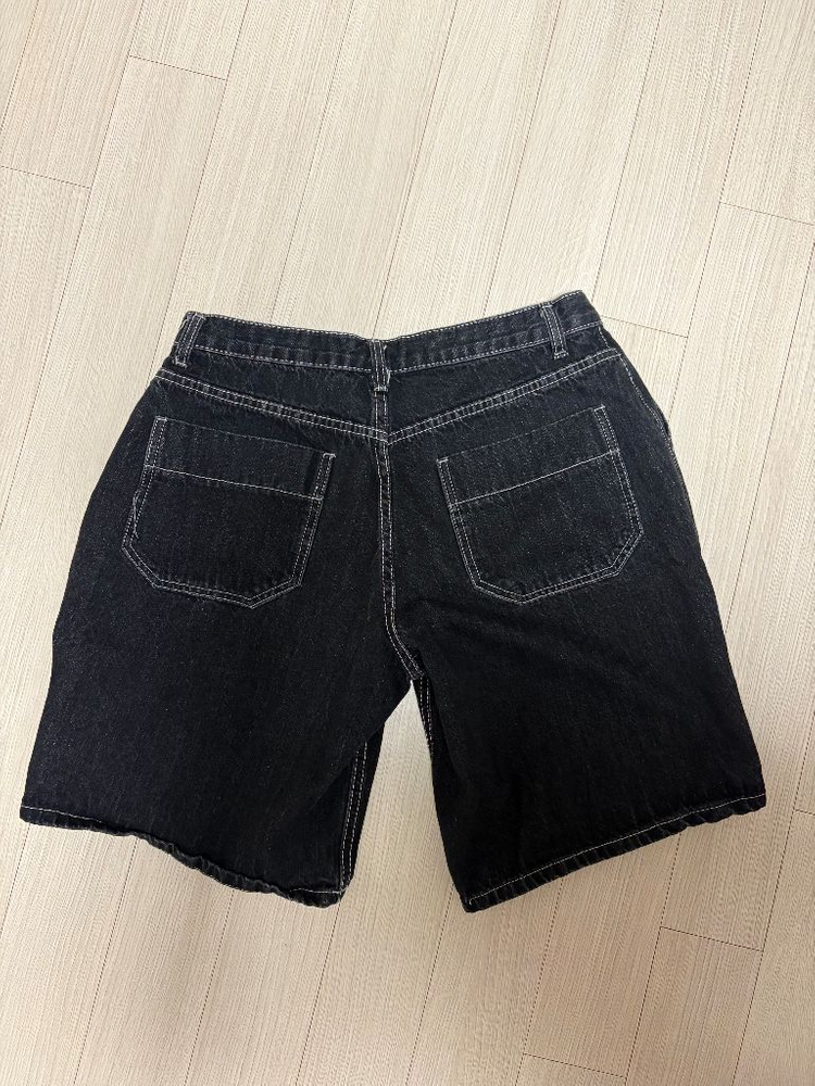 트릴리온 와이드 데님 반바지 M 이미지