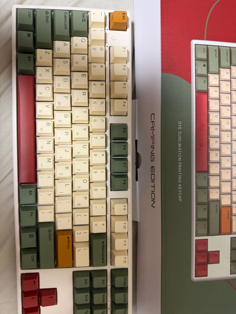 한성컴퓨터 GK893B PRO 염료승화 에디션 키보드 35g 이미지