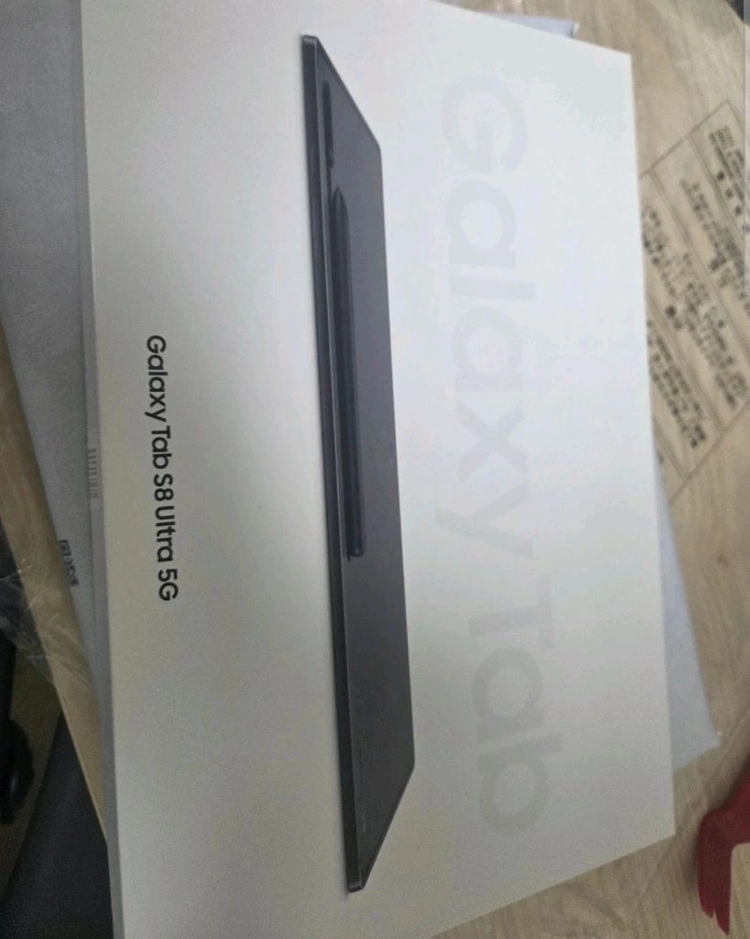 풀박스 a급 갤럭시탭 s8울트라 5g 512g 램16gb 이미지