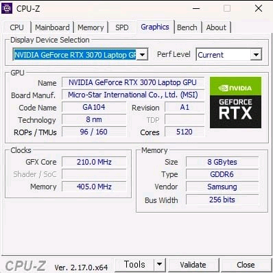 MSI GP66레오파드 게이밍노트북 RTX3070 이미지