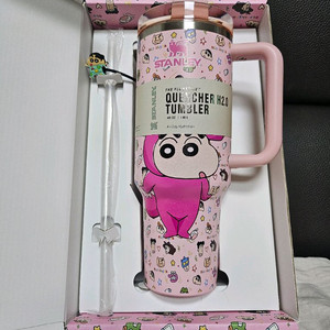 스탠리 퀜처 텀블러 H2.0 40oz 짱구 콜라보 이미지