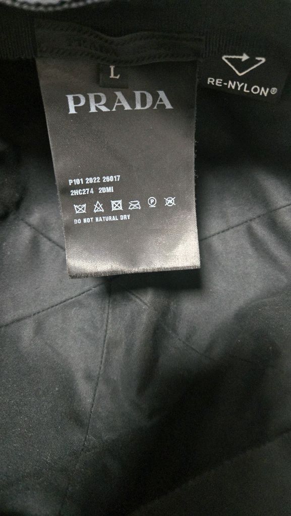프라다 나일론 캡 모자 이미지