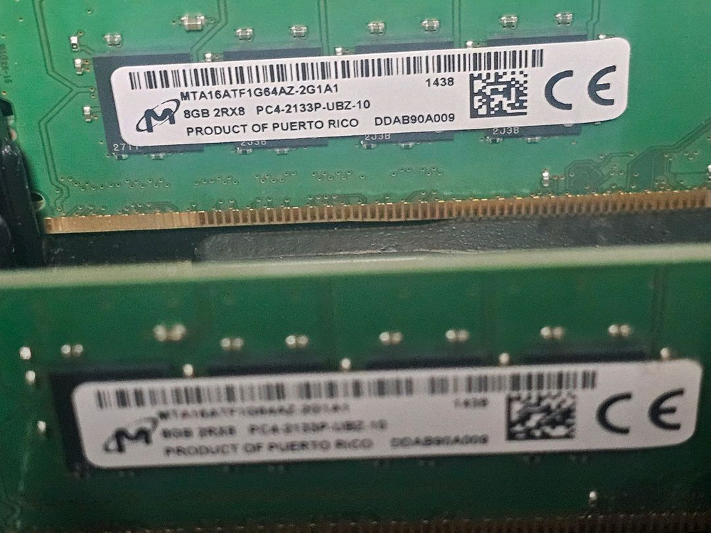 마이크론 DDR4 8GB 램 이미지