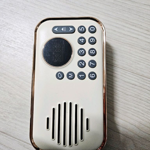오르미 레트로 블루투스 스피커 휴대용 라디오 이미지
