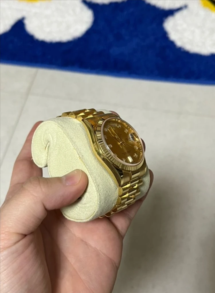 (118238) 롤렉스 데이데이트 36mm 샴페인 바게트 다이아 텐포인트 10P 이미지