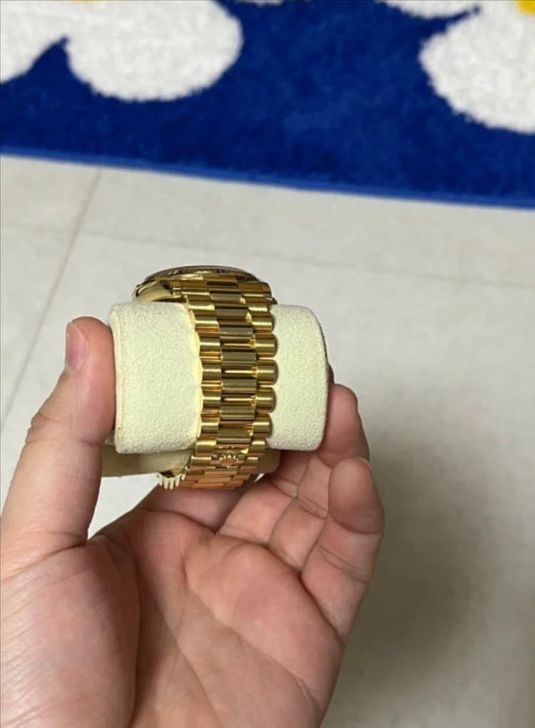 (118238) 롤렉스 데이데이트 36mm 샴페인 바게트 다이아 텐포인트 10P 이미지