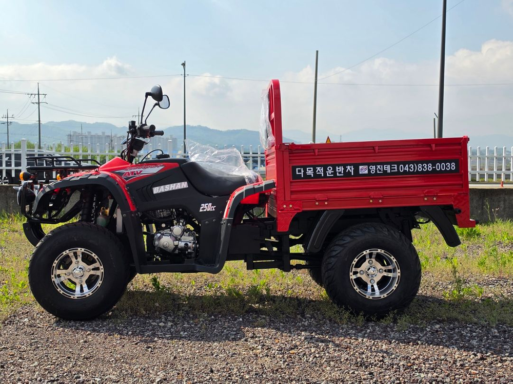 영진테크/250cc/화물오토바이/사륜오토바이/atv 이미지