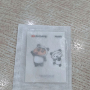 짱구 띠부씰 팬더 판매 이미지
