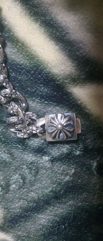 [Chrome Hearts]크롬하츠 남성 팔찌 은925 이미지