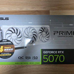 미개봉 RTX 5070 prime 이미지