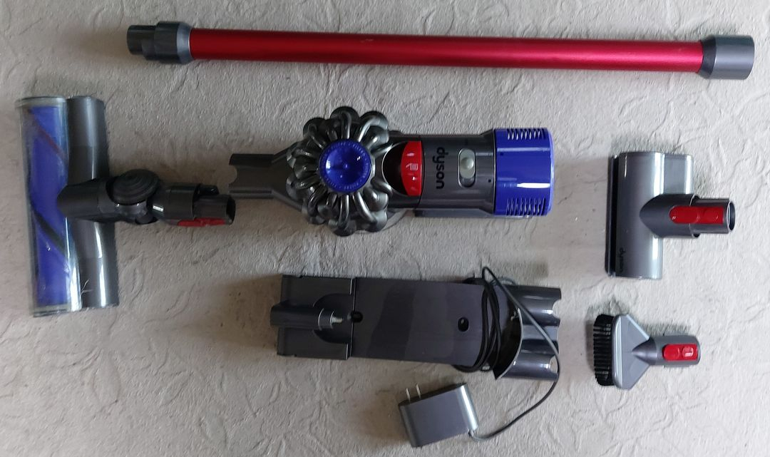 다이슨 V8 무선 청소기 세트 (소프트 롤러 헤드 브러쉬X)_배터리 방전 이미지