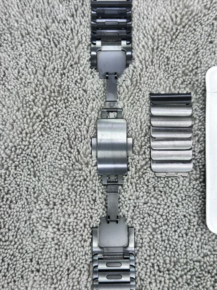 애플워치 정품 스페이스블랙 링크브레이슬릿 42mm 이미지