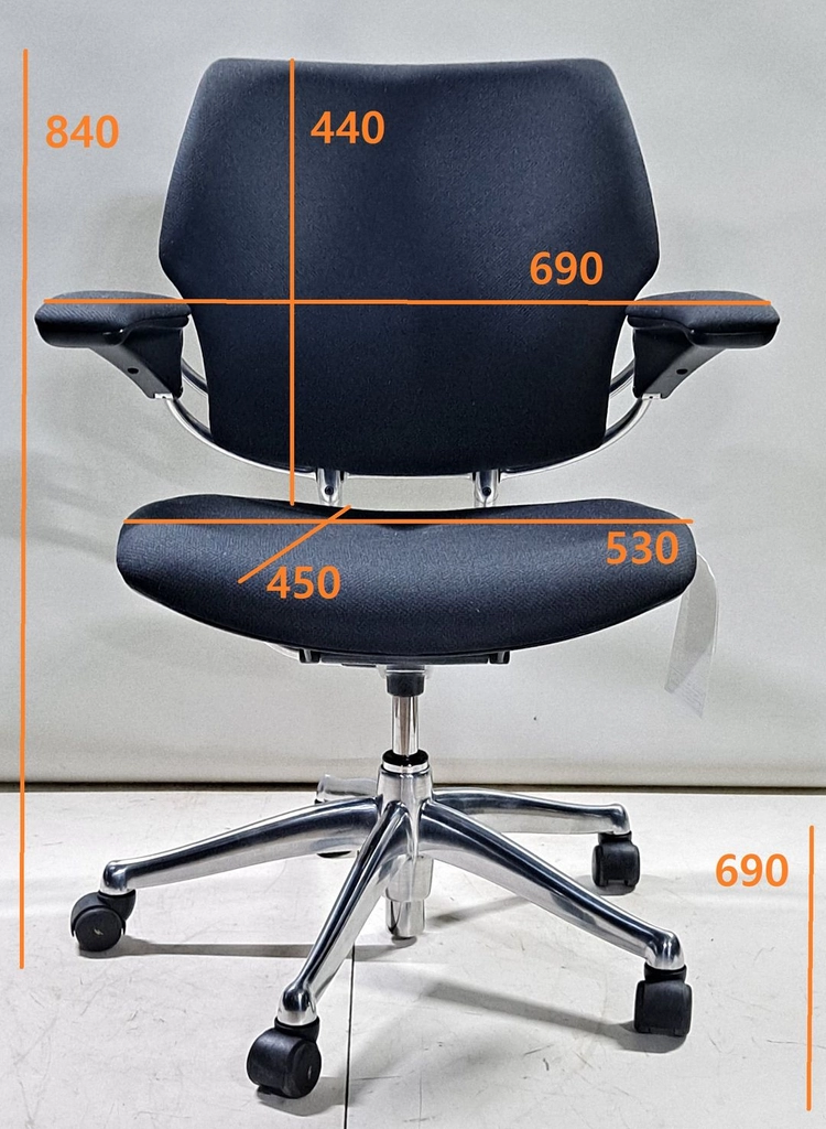 휴먼스케일 프리덤 패브릭 의자 (Humanscale Freedom Task Fabric Chair, CORDE4) 이미지