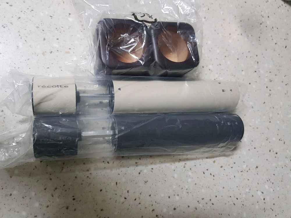 [레꼴뜨] 전동 쏠트 & 퍼퍼 그라인더 2개 1세트 이미지