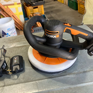 WORX WX856L 20V 광택기 10인치 무선 폴리셔 이미지