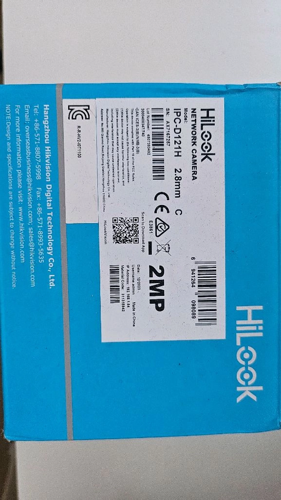 IP CCTV 카메라 이미지