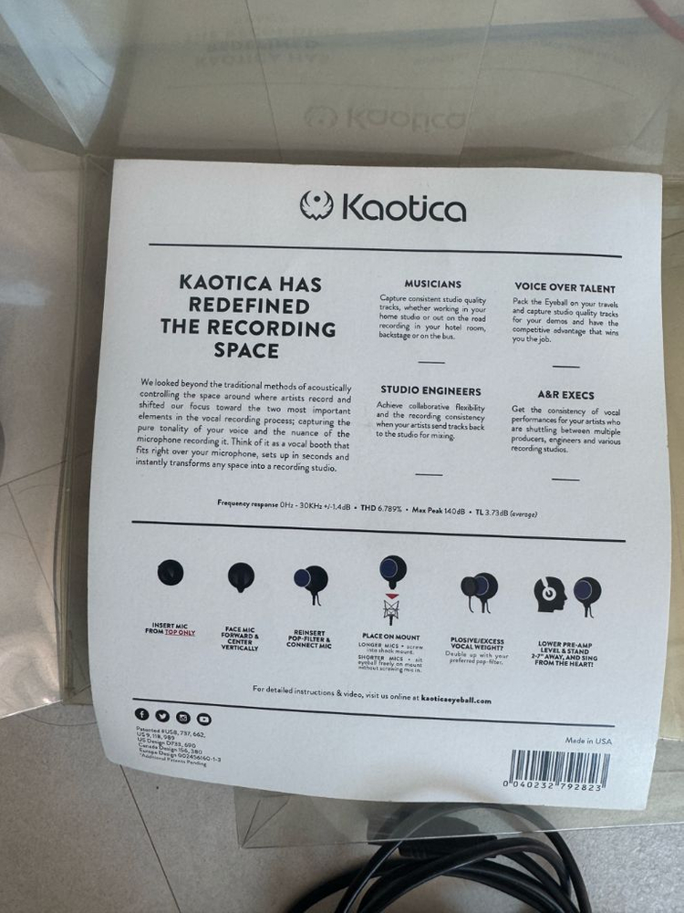 카오티카 팻보이 리플렉션 필터 kaotica fatbo 이미지