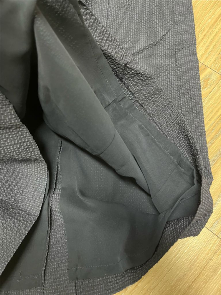 BCBG 시어서커 반팔 원피스 66 이미지