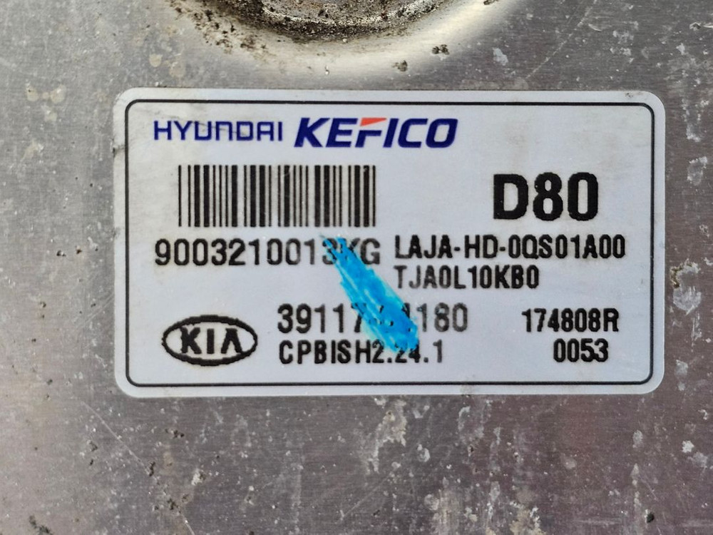 기아 JA더뉴모닝 중고 ECU (초기화완료제품) 39117-04180 / 3911704180 이미지