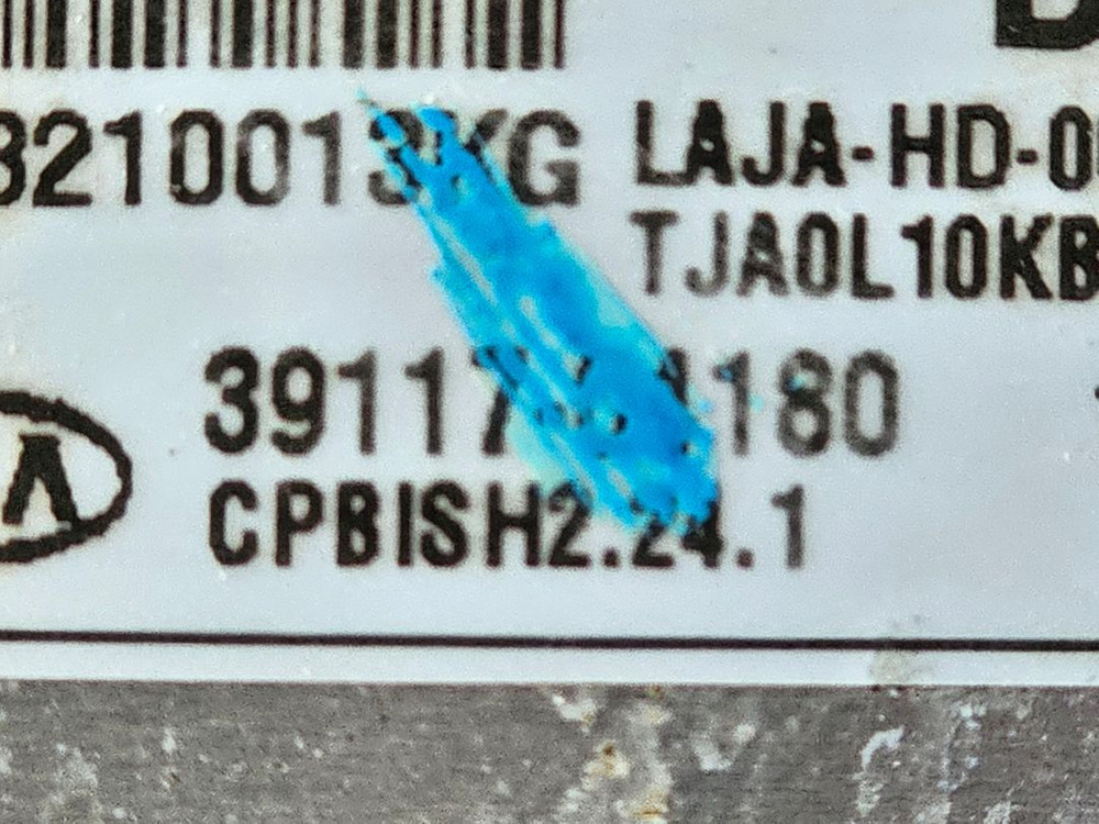 기아 JA더뉴모닝 중고 ECU (초기화완료제품) 39117-04180 / 3911704180 이미지