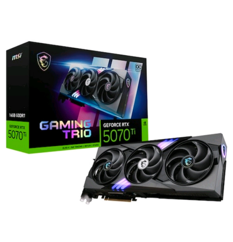 MSI RTX 5070 Ti 게이밍 TRIO 이미지
