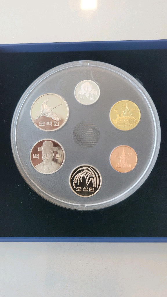 한국은행 70주년 6종 프르프 민트세트 이미지