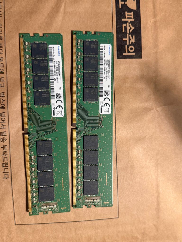 삼성 DDR4 2666 32GB 메모리 2개 세트(64GB) 이미지