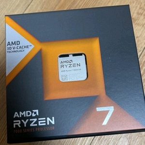 AMD 라이젠7-5세대 7800X3D (라파엘) (멀티팩 정품)미개봉 새제품 이미지