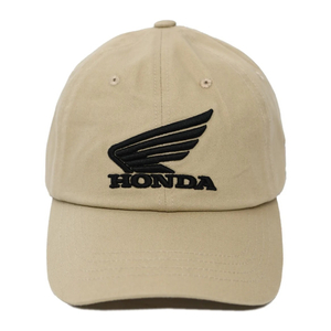 HONDA 혼다 모터사이클 베이지 로고 볼캡 모자 이미지