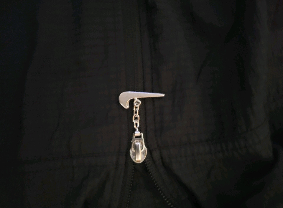 나이키 스우시 우븐 크롭 자켓 XS 새상품급 이미지