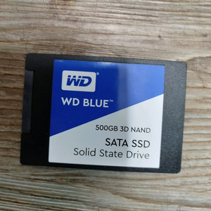 WD BLUE 500GB SATA SSD 제품이에요500GB 전주시 이미지