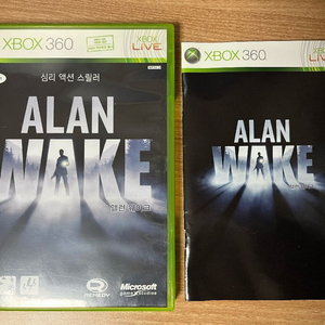 Xbox360 앨런 웨이크 정발 이미지