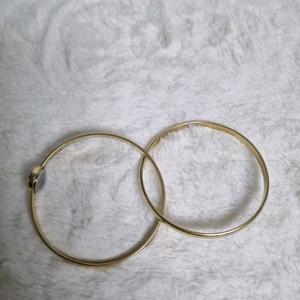 14K 금도금 팔찌 시계 둘레(22cm) 이미지