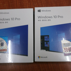 Windows 10 Pro k 32.64겸용 FPP 기업용 한글 개봉 이미지