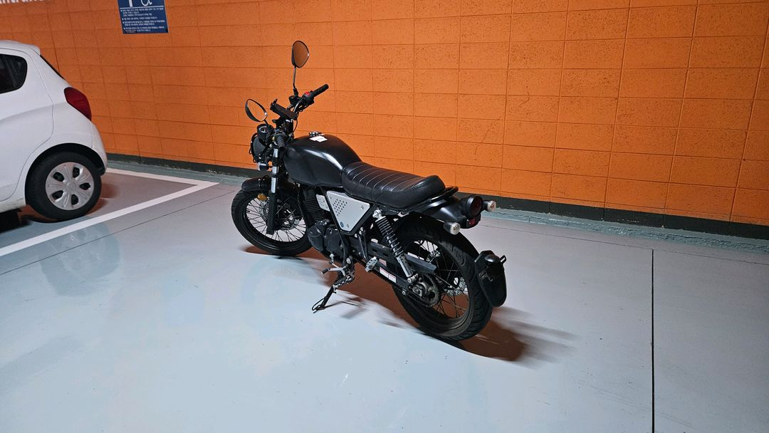 클래식 오토바이 부캐너 125cc 팝니다. 이미지