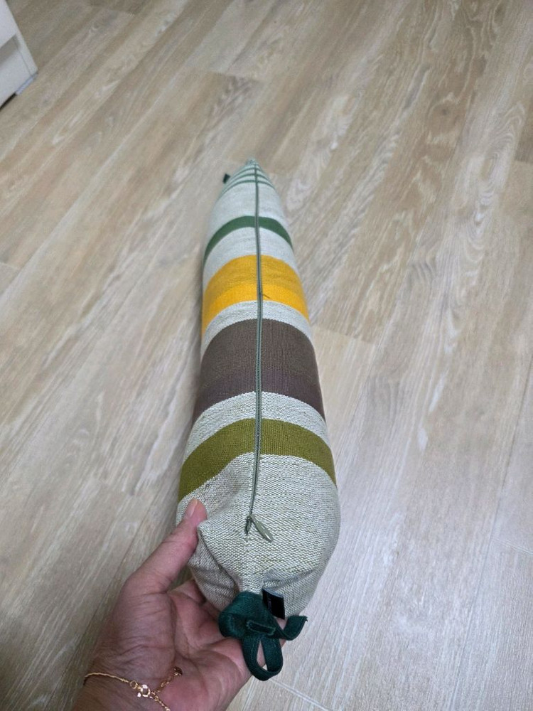 스트라이프 경추목베게 이미지