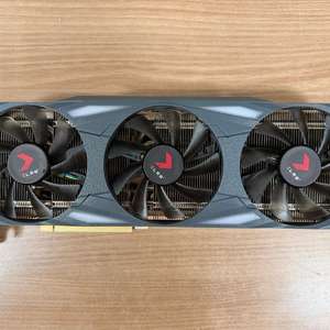 PNY RTX3070 Ti UPRISING D6X 8GB Triple 그래픽카드 이미지