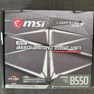 ITX msi b550i, 램 16x2 , 라이젠 5600 이미지