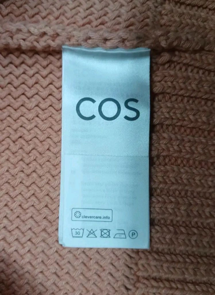 [미사용 새상품 여성용] COS 코스 라운드 니트 조끼 유로 M사이즈 가니 폴로 랄프로렌 마인 토리버치 us폴로 이미지