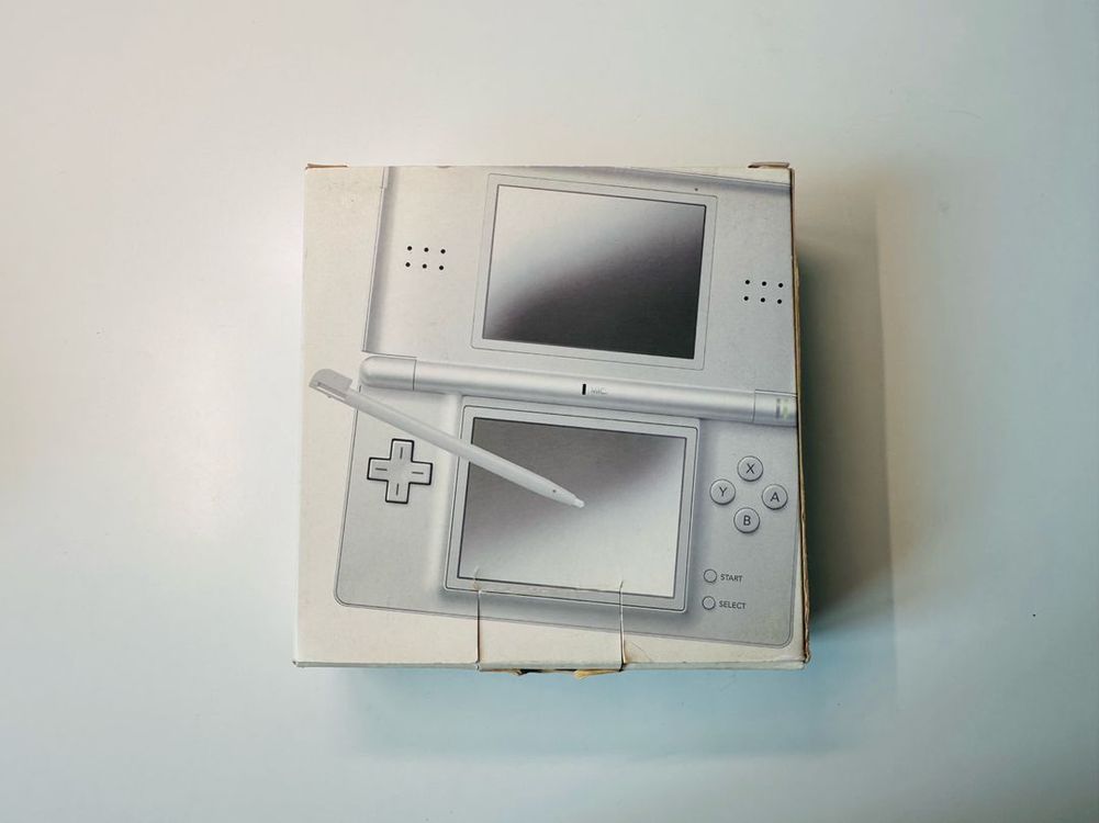 닌텐도 DS Lite DSL 메탈릭 실버 일판 박스셋 판매 (게임보이, GBA) 이미지